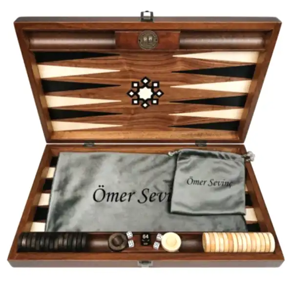 El Yapımı Ahşap Lüks Tavla Takımı/handmade wooden backgammon set