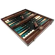 Premium Tavla Seti/Black-Green